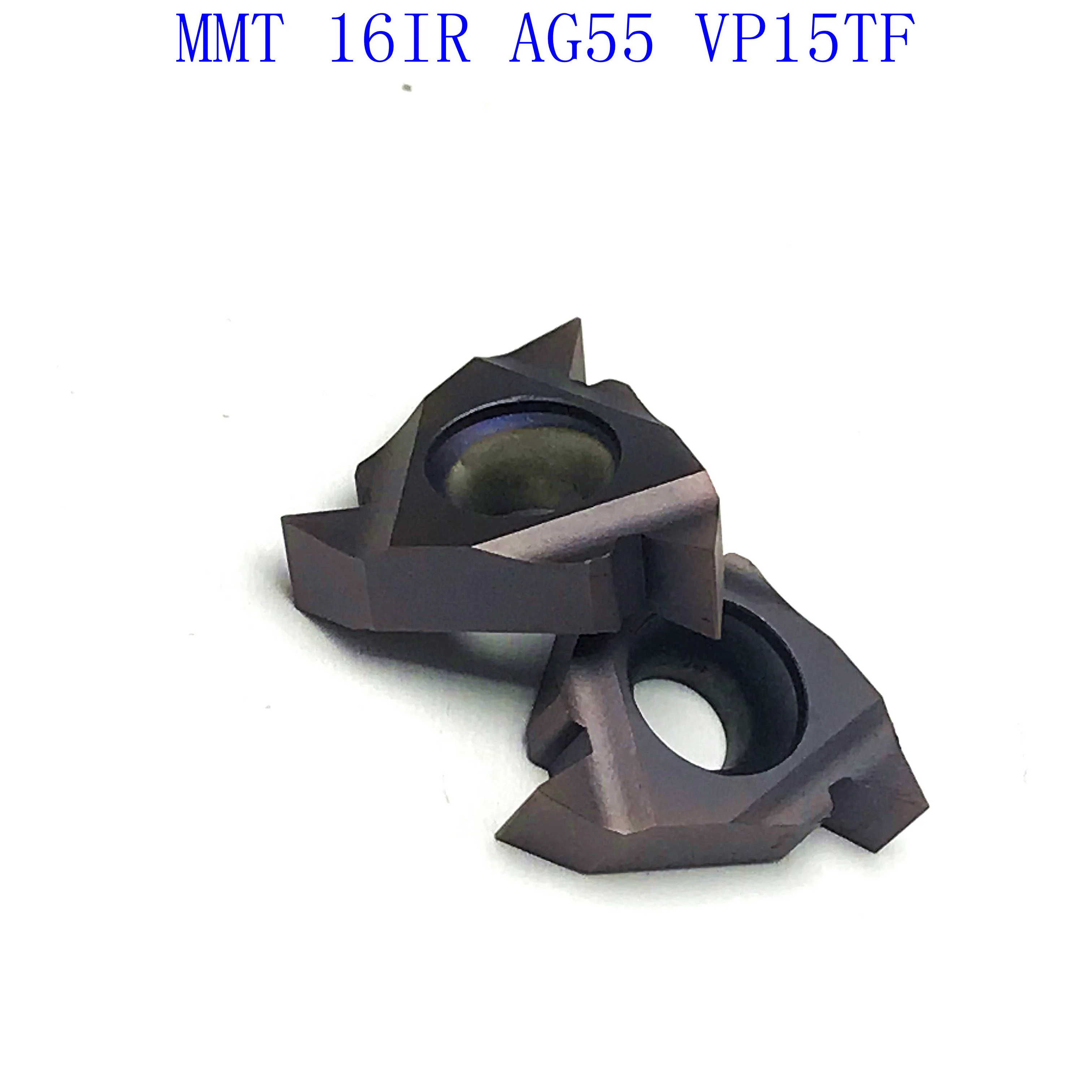 

20PCS MMT 16IR AG55 VP15TF/UE6020/US735 Carbide Insert Thread Turning Tool Cutting Tool Lathe Tool Milling Cutter CNC Tool