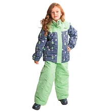 2019 High Quality Girls Ski Sets Ski Jacket Pants Warm Winter Kids Snowsuit Children Girls Ski Suit Outdoor Waterproof Windproof