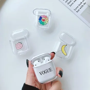 

Cartoon Case For Apple Airpods Accessories Bluetooth Earphone Cover For Airpods Protective Case Headphones Cases Box Hard Funda