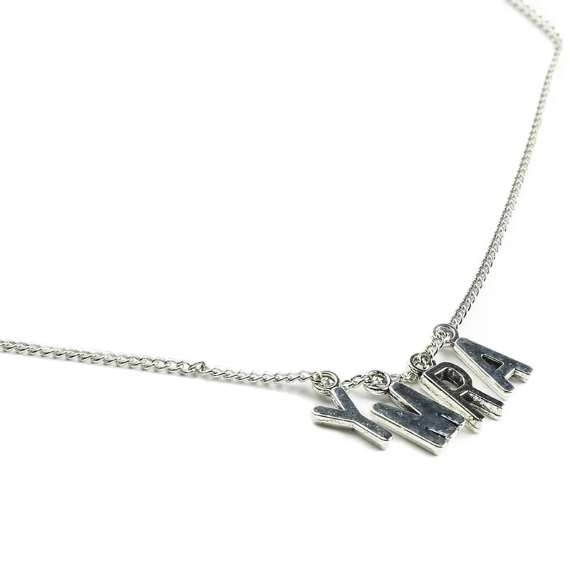 

Fans Kpop ARMY Necklace Women Men Jewelry Collier Korea Fashion Fans Album Love Yourself Accessories