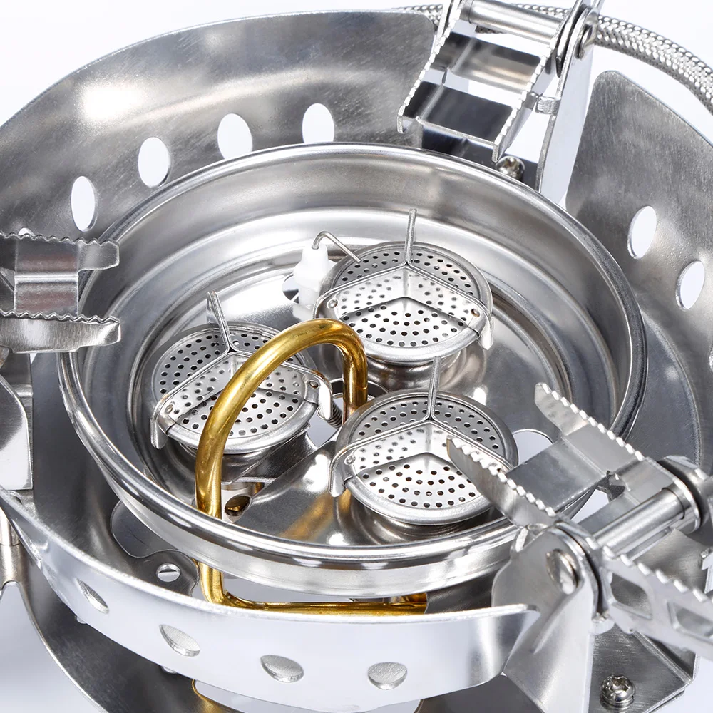  BULin BL100-B17 Outdoor Camping Big Power Gas Stove Windproof Portable Split Gas Burner for Outdoor