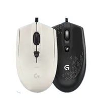 logitech G90 Проводные оптические Игры мыши Мышь проводной usb Gamer портативных ПК 2500 точек/дюйм Delta Zero Сенсор компьютер Мышь