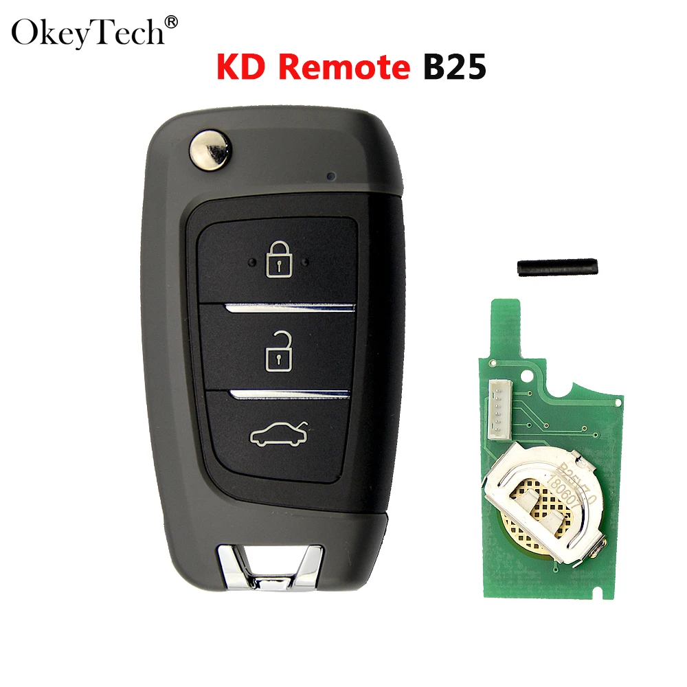 Ключ дистанционного управления Okeytech для Hyundai Elantra B25 KD 3 кнопки пульт MINI/KD900/URG200