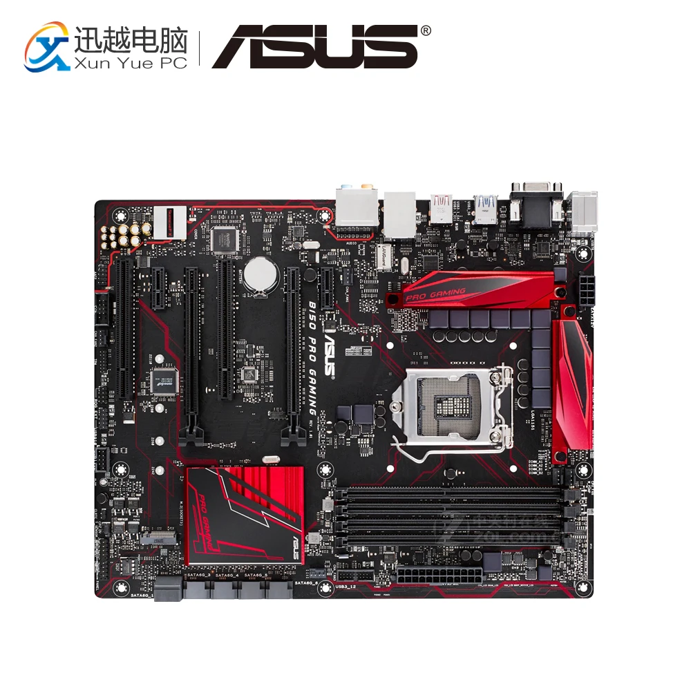 

Asus B150 PRO GAMING Desktop Motherboard B150 Socket LGA 1151 For Core i7 i5 i3 DDR4 64G USB3.0 M.2 ATX Original Used Mainboard