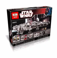 Lepin 05033 5265pcs Without original box Star Wars Ultimate Collector Millennium Falcon Building Blocks Compatible Legoe 10179
