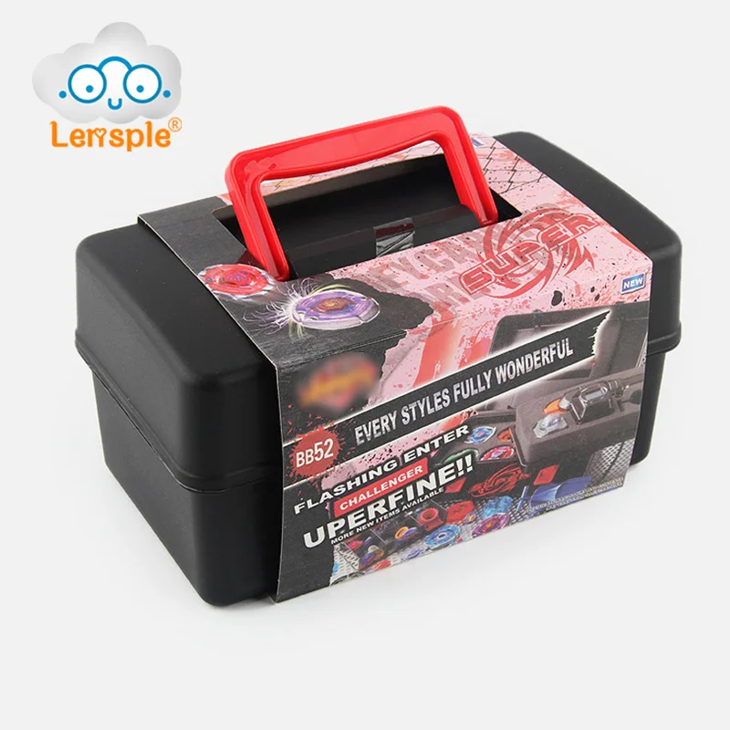 

Lensple Game Box For Beyblade Burst Metal Fusion 4D Launcher Beyblade Spinning Top Set Toy Best Birthday Gifts For Kids