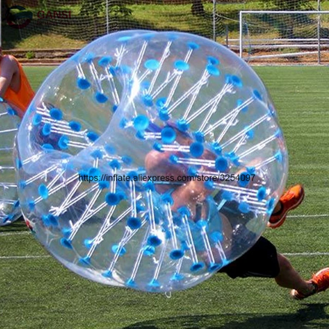 promotion human size football bubble ball pvc inflatable bumper human size bubble