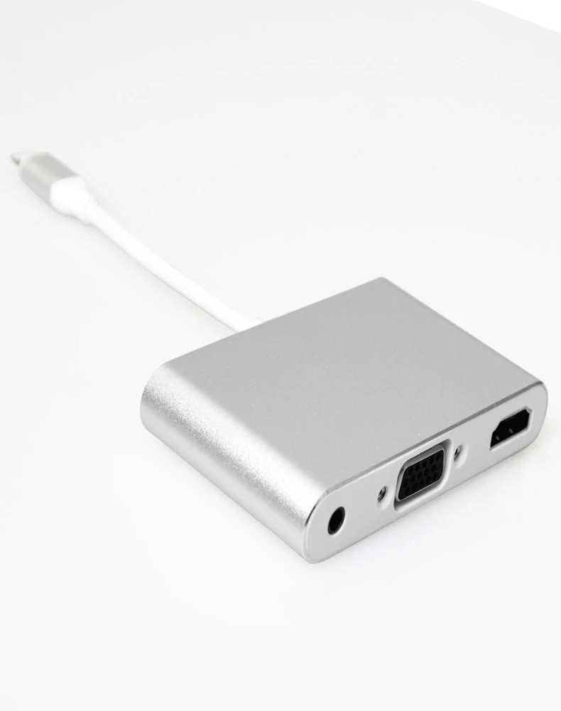 Для освещения USB в HDMI VGA видео конвертер цифровой ТВ адаптер для IPhone 6/6 S/7/7 S/8/plus 6S IPad серии для Apple Air