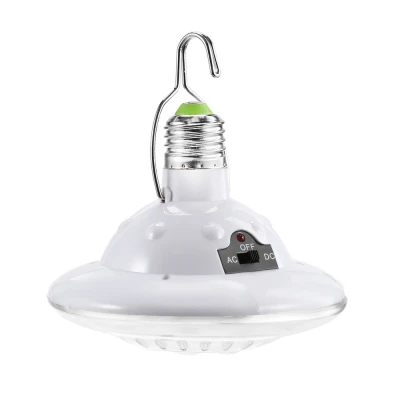

Multi-Functional Dimmable Solar Bulb Light, Portable Solar Powered Brightness 20 LED Lamp with Remote Controller for Outdoor