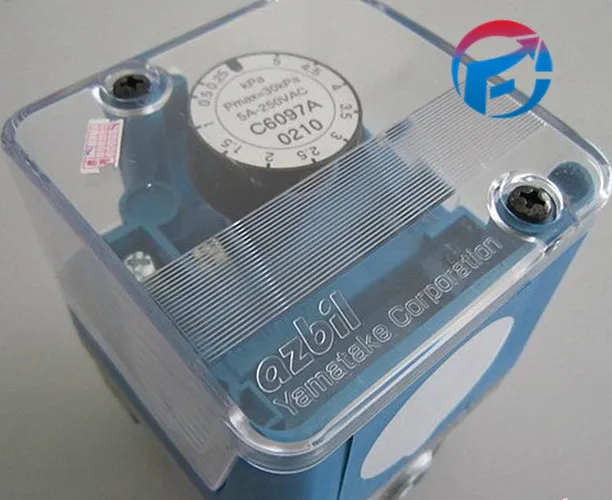 

C6097A0210 Azbil Pressure Switch 30kPa For Gas/Oil Burner New Original