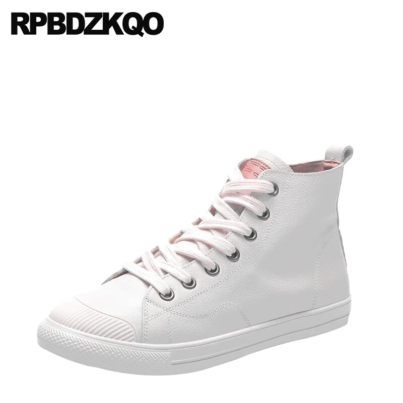 

china high top rubber sole designer shoes women luxury 2018 chinese ladies sneakers trainers lace up flats round toe fashion