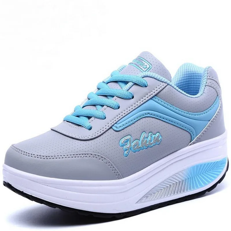 النساء أحذية رياضية عالية 2019 منصة إمرأة حذاء كاجوال السيدات سلة فام أسافين المدربين Zapatillas Deportivas موهير