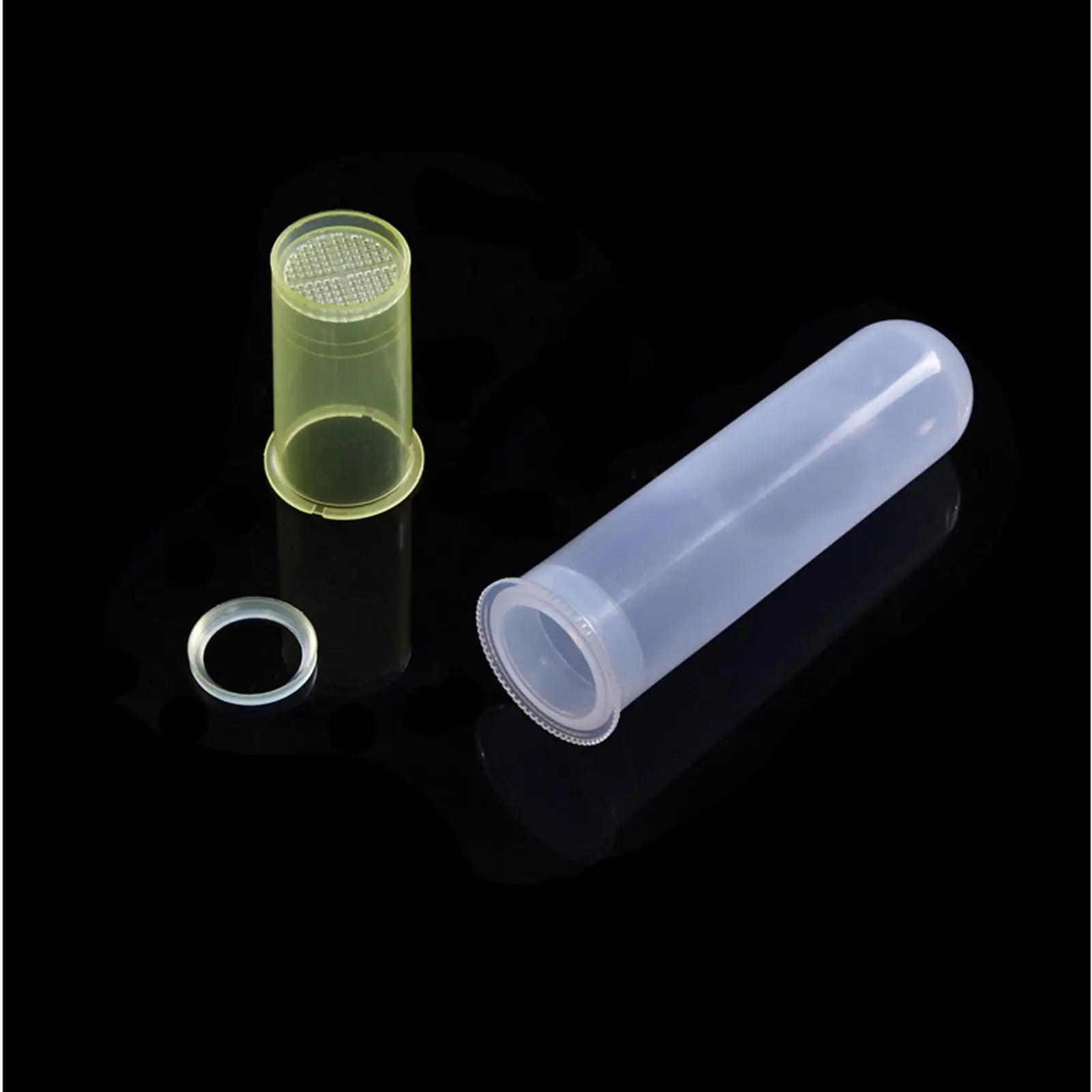 5PCS 50ml PC DNA Separation Spin Column Empty Centrifuge Yellow Inner Tube centrifuge tube rack