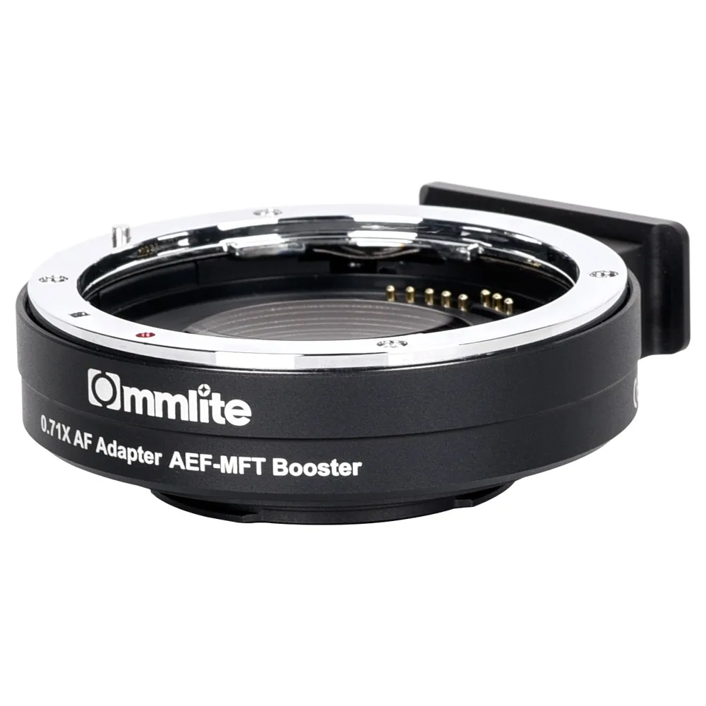 Commlite CM-AEF-MFT Booster 0.71x Фокусное Редуктор усилитель AF адаптер для байонета объектива зеркальной камеры EF Объектив M4/3 Камера
