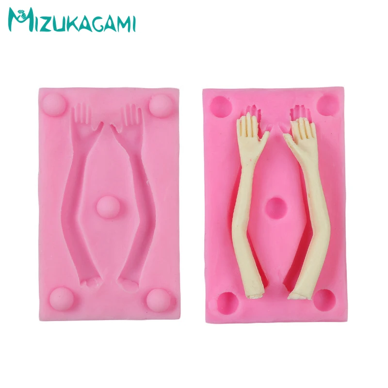 

Cake Mold 3D Human Arm Shape Chocolate Silicone Mold Fondant Cake Mold Cake Decoration Tools DIY Kitchen Baking Tools MJ-01573