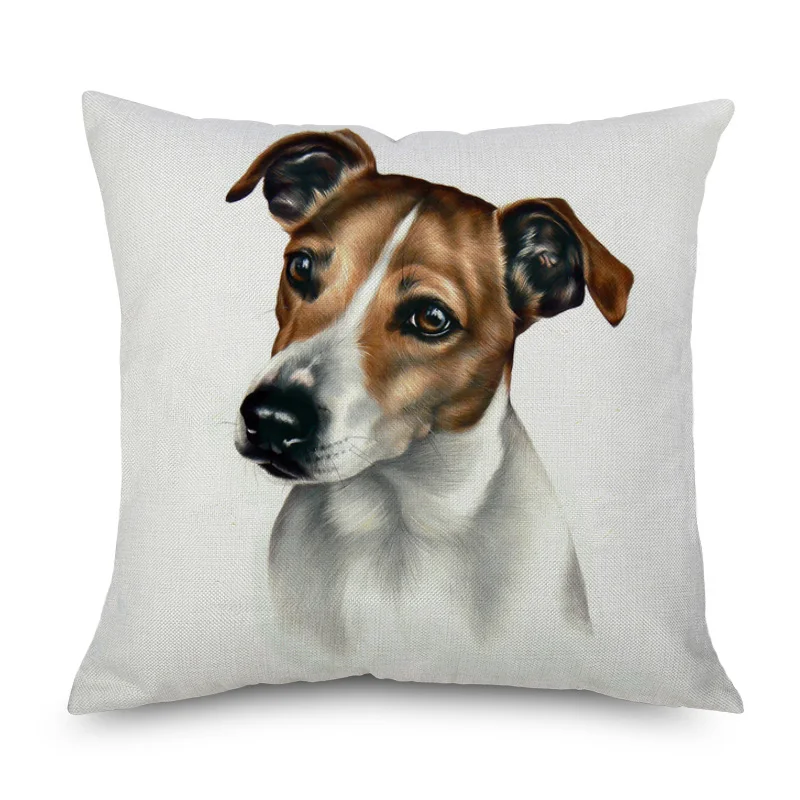 Наволочки для собак с ручной росписью Parson Russell Terrier Husky Mastiff beauferon Dachshund наволочка