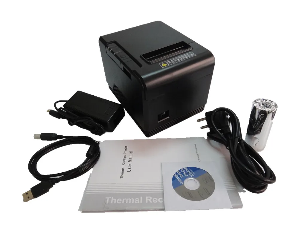 Принтер Xprinter 80 мм термочековый принтер авторезка Pos для ресторана и кухни