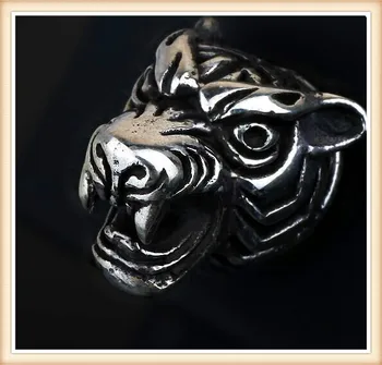 

2016 newest fashion wholesale retro hippie tiger earring for women men Fashion animal earring for watch women men stud jewelry