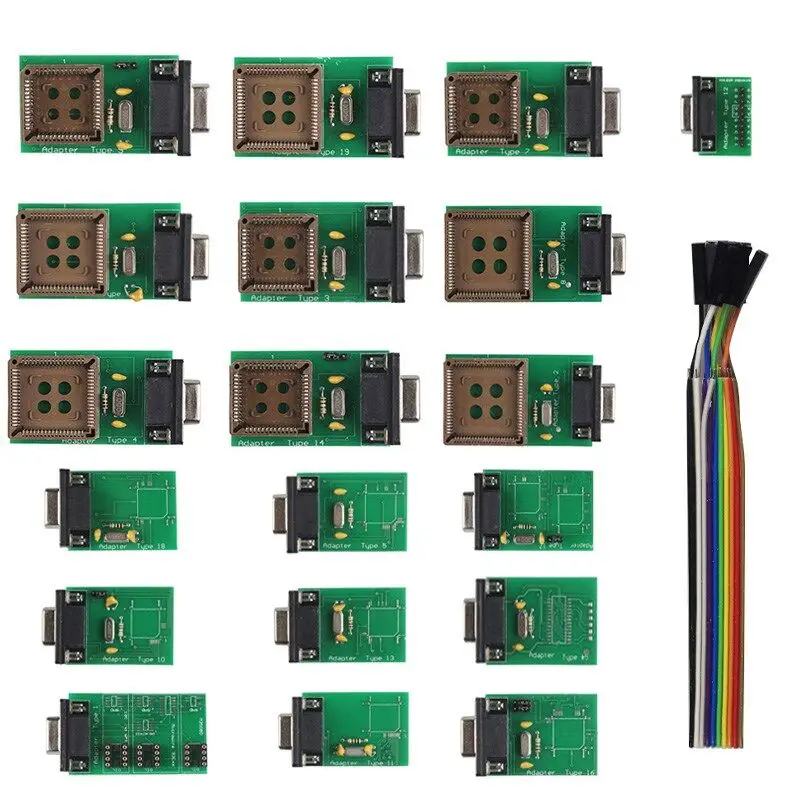 UPA зарубежный склад Новое поступление UPA Usb программатор диагностический инструмент UPA-USB ECU Программатор UPA USB V1.3 с полным адаптером UPA - Цвет: FUll set Adapters