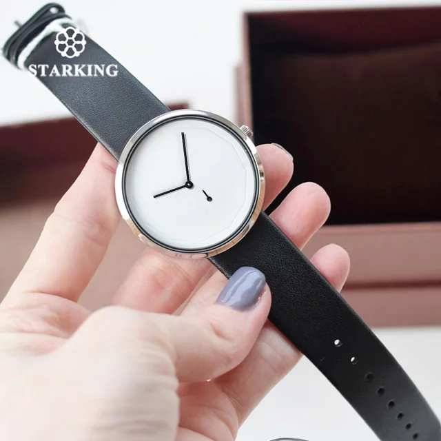 STARKING Brand Outdoor Sport Watch 3ATM Waterproof Genuine Leather Men Watch Qua STARKING Brand Outdoor Sport Watch 3ATM Waterproof Genuine Leather Men Watch Qua