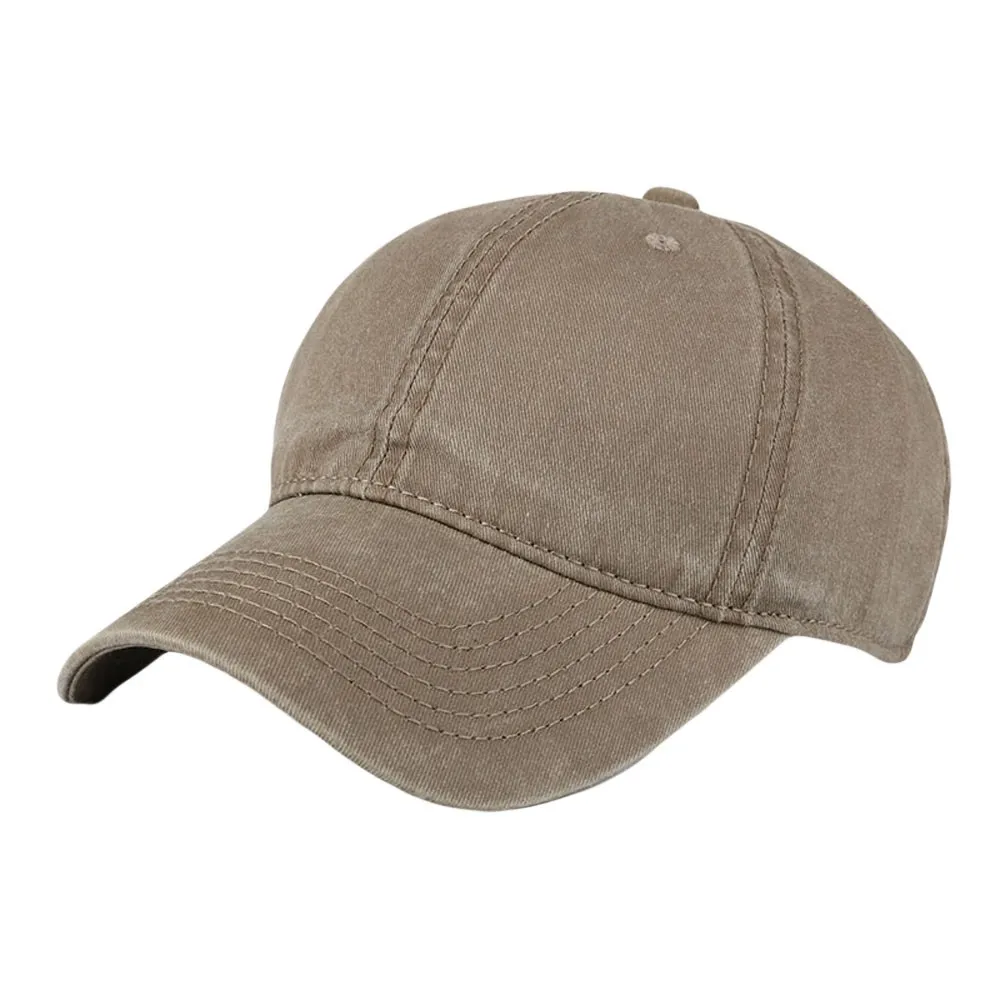 

Fashion Women and Men Unisex Outdoor Baseball Caps Denim Washable Jean Snapback Caps Adjustable Cotton Solid Color Hats 2018