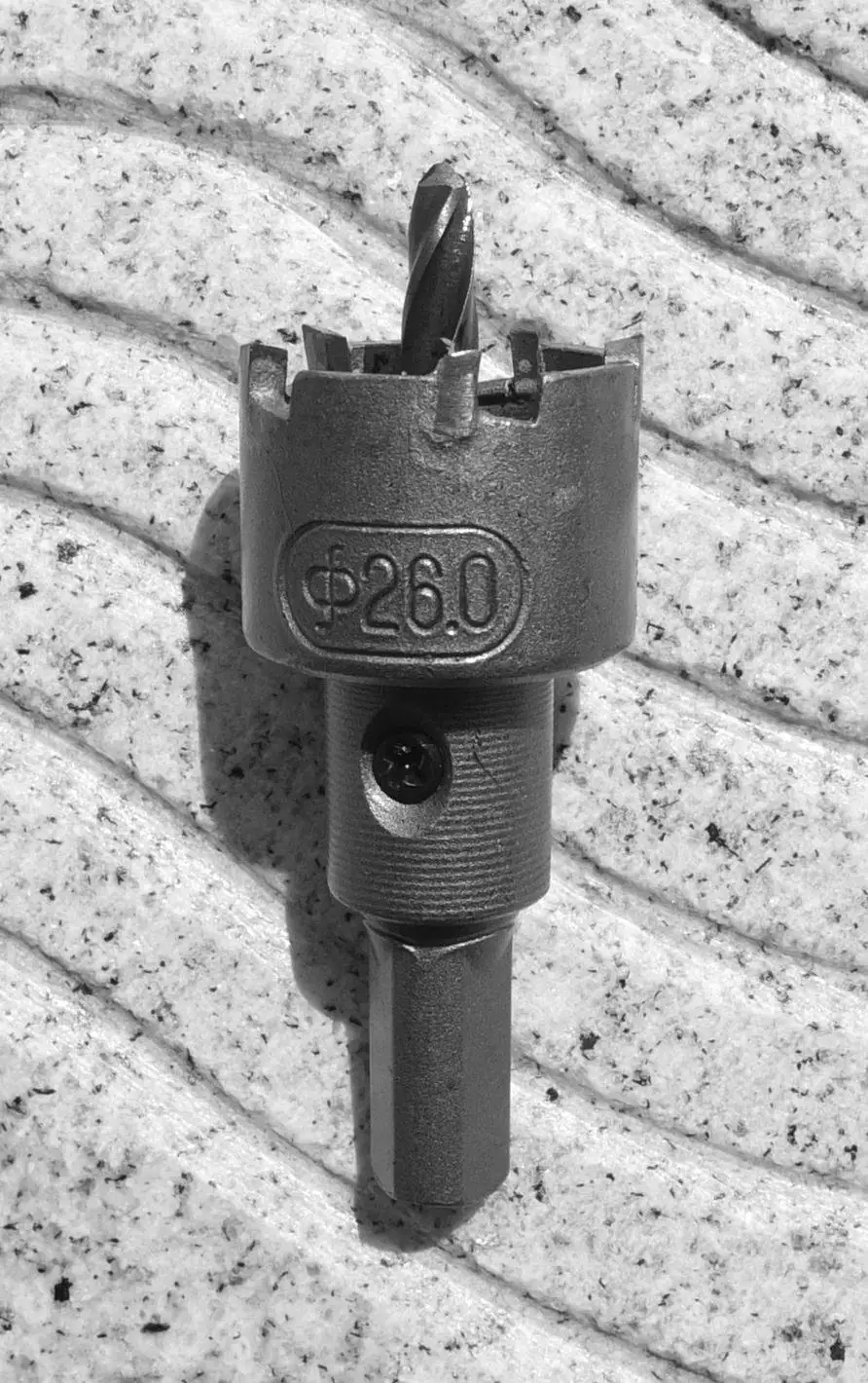 26MM Tungsten Carbide tipped Stainless Steel Sheet Cutter Core Drill