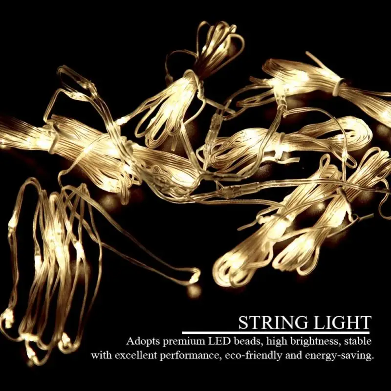 

104LED Waterproof String Lights Patio Umbrella String Light Adjustable Umbrella Tree Decorative Lighting Lamp parasol garden