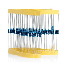 New 100pcs 1/4w Watt 10K ohm 10Kohm Metal Film Resistor 0.25W +-1% Z15 Drop ship