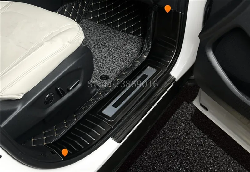 Накладка на порог двери из нержавеющей стали для Ford EXPLORER 2016 2017 2018|Буксиры и