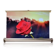 Projection Screen 20 inch 16:9 Portable Folded Projector Screen with Aluminum Alloy Frame for Xgimi Z4 Air,Jmgo P2 Projector