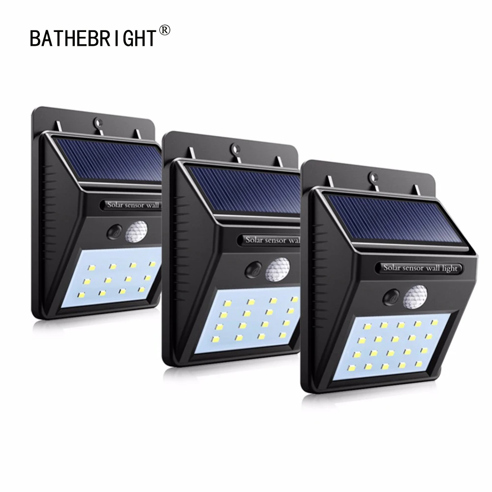 

Solar Rechargeable LED Solar light Bulb Outdoor Garden lamp Decoration PIR Motion Sensor Night Security Wall light Waterproof