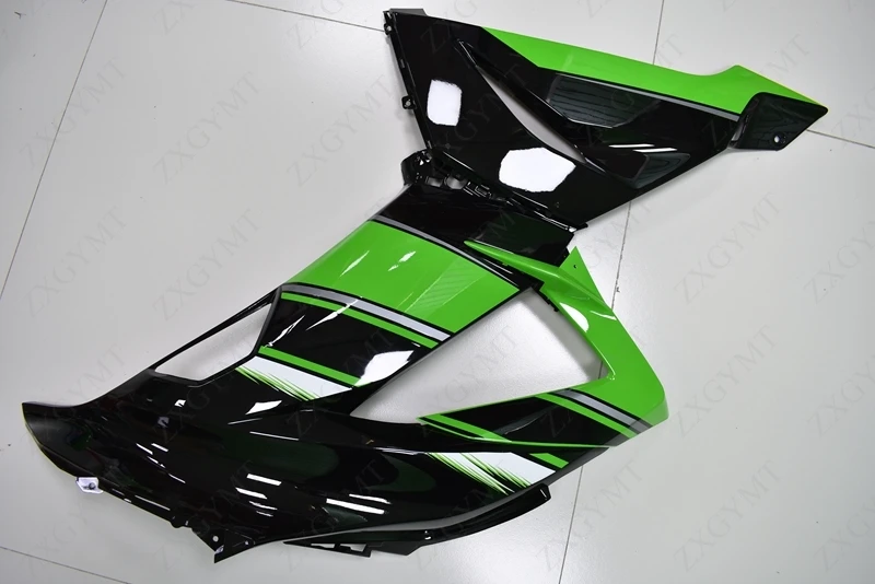 Обтекатели для Kawasaki Zx6r 2013 2016 черные зеленые мотоциклетные 636 из АБС пластика