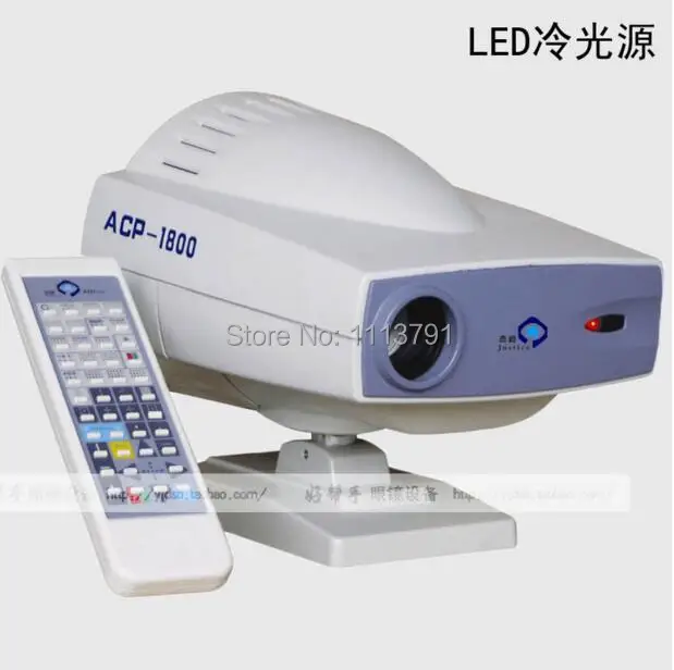 New-visual-vision table projector, ACP-1800LA LED cold light source, optometry equipment industrial grade otoscope endoscope single line 2 7mm visual ear picking instrument cold light source adjustable focal length