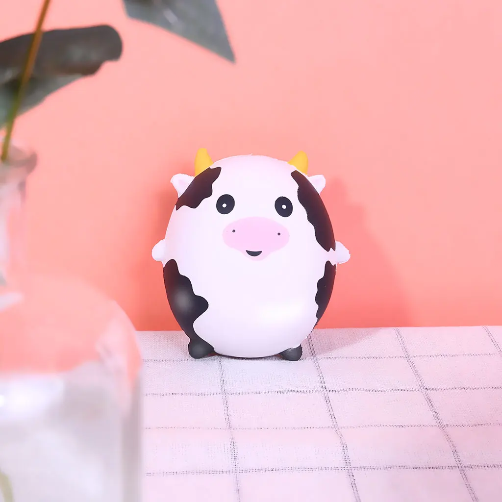 Мягкие Kawaii свинья панда кошка Единорог Мягкий медленно поднимающийся Антистресс