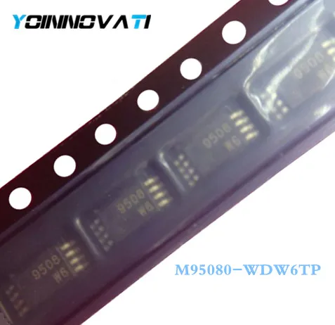 100 шт./лот 508WP 95080 M95080-WDW6TP EEPROM 8 кбит 10 МГц MSOP8 IC лучшее качество | Электронные