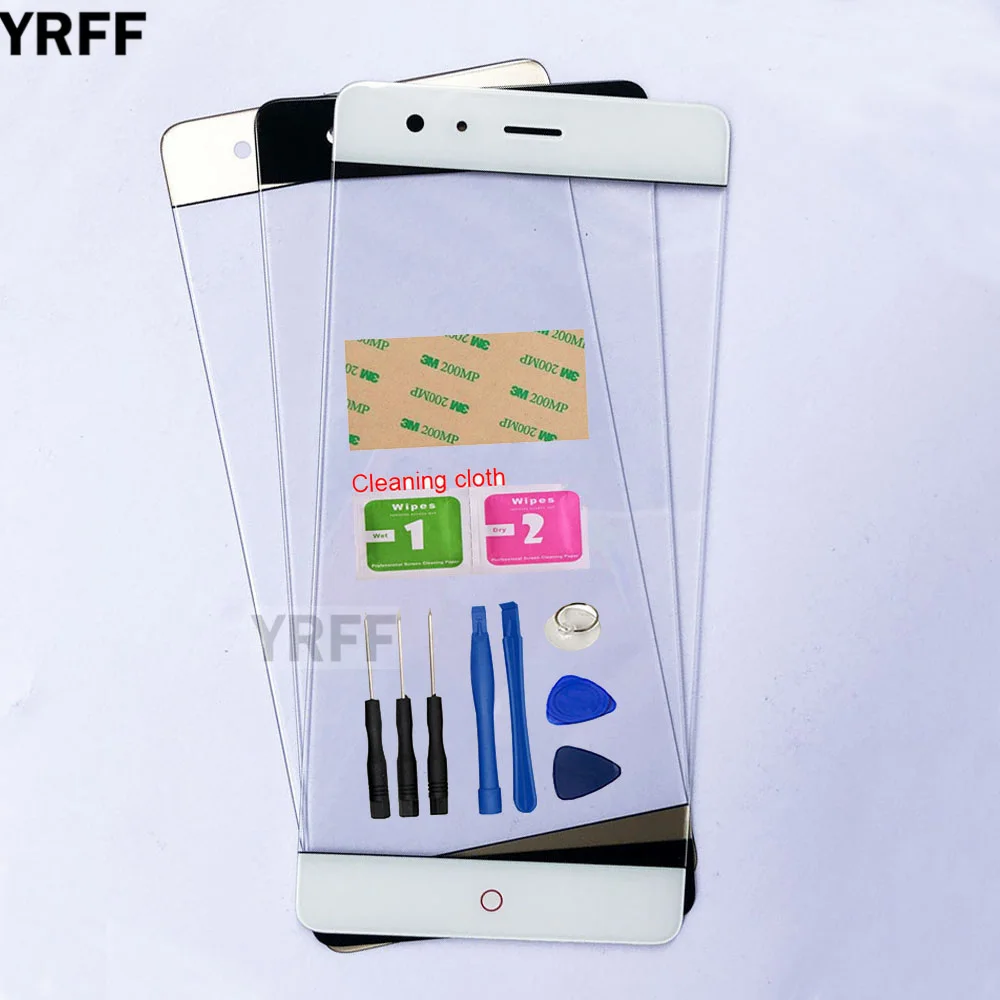 

5.5'' Z17 Mobile Outer Glass For ZTE Nubia Z17 Front Glass Panel Replacement (No Touch Screen Digitizer Panel )