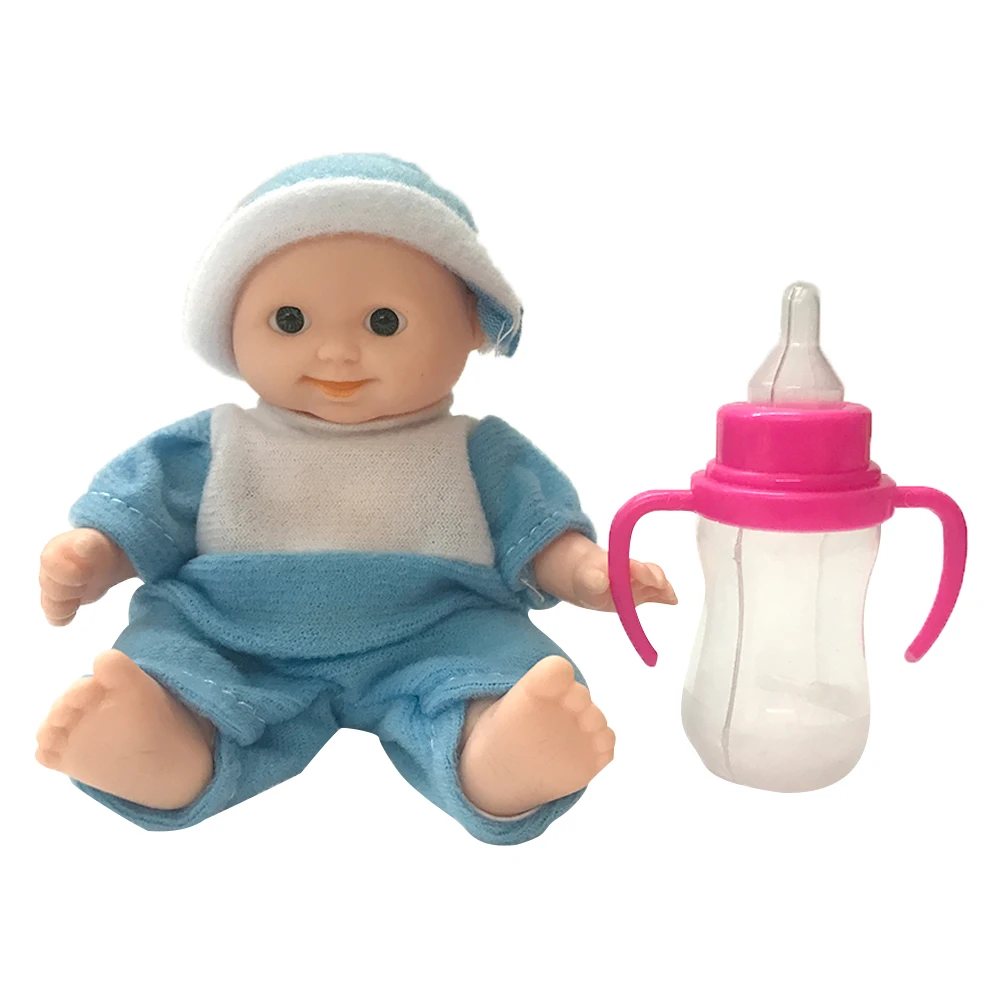 NK 12 см Очаровательная кукла мини-кукла-реборн новорожденный реалистичный ребенок для куклы Барби для детей раннего возраста игрушки для родителей DZ