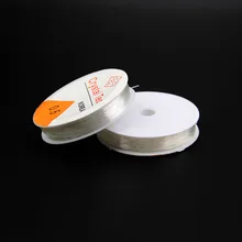 0,6/0,7/0,8 мм хрустальные бусины занавес круглый тянущийся шнур эластичная линия провод/шнур/нить для ожерелья браслет ювелирные изделия DIY