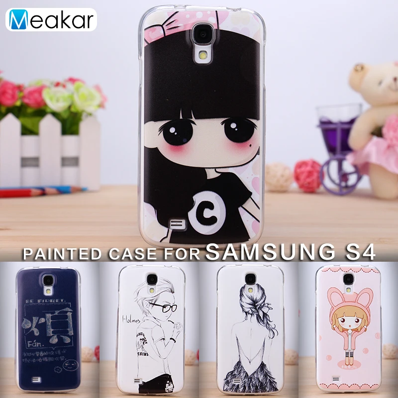 Coque 5.0For samsung Galaxy S4 чехол для samsung Galaxy S4 Gt I9500 I9505 I9506 GT-i9500 GT-i9505 чехол-лента на заднюю панель