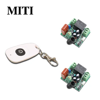 

High Quality Mini Sizes AC220V 10A RF Wireless Remote Control Switch System Relay 2Receiver+ 1Waterproof Transmitter 315/433MHZ