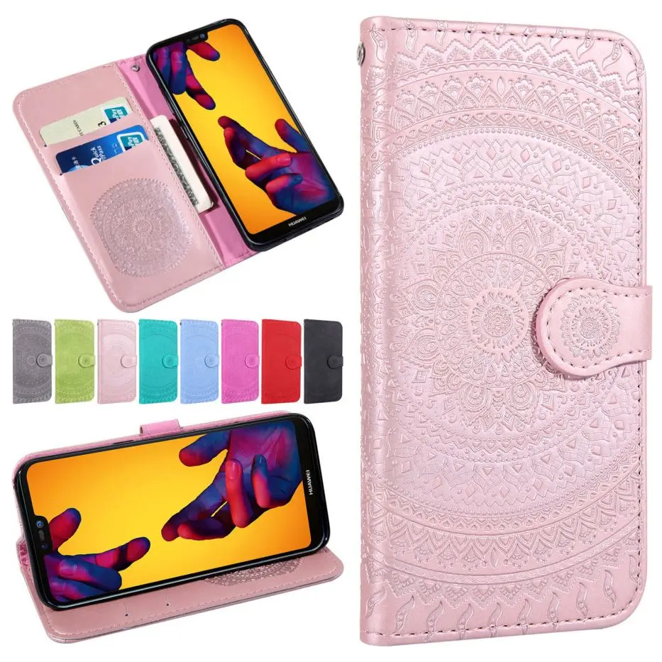 Чехол для Huawei P30 P20 Mate 20 Pro P Smart Enjoy 7S 8 9S Honor 10 9 Lite 8X Y6 Prime Y7 2019 E22F|Чехлы-портмоне| |