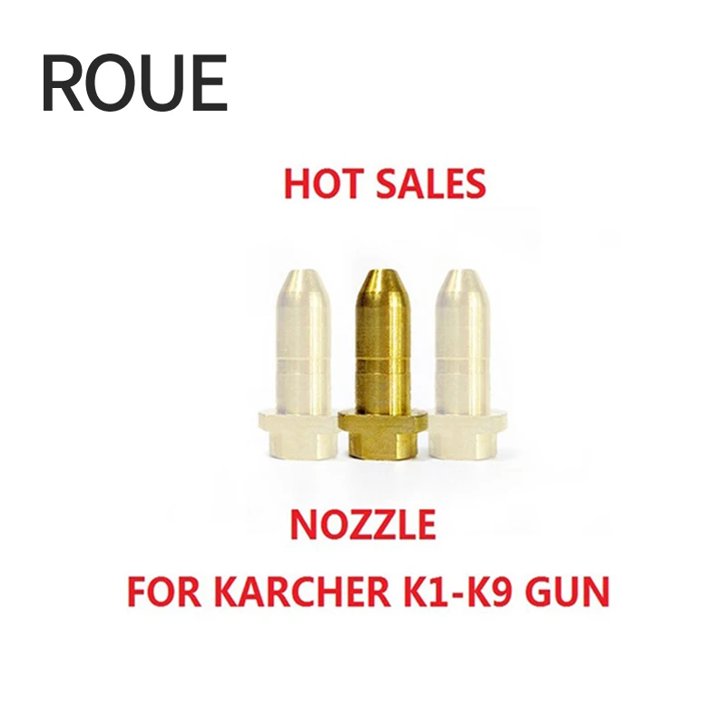 ROUE латунь наконечник переходник для Karcher пистолет сопла замена karcher сопла|Водяные
