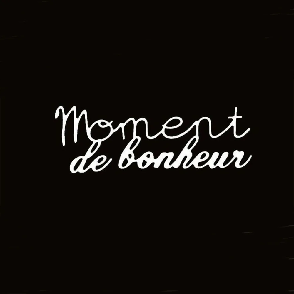 

Moment De bonheur French Metal Cutting Dies Stencils For Scrapbooking Paper Cards Crafts DIY 2018 New