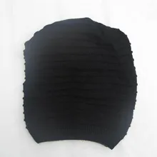 Новая мода красивый личности с положительной и отрицательной двойной вязки шляпы три цели головные уборы кучи теплая шерсть шляпа