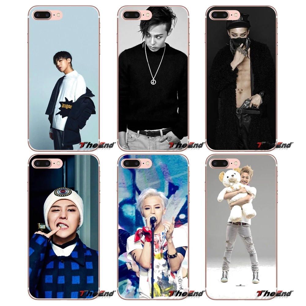 

For Huawei G7 G8 Ascend P7 P8 P9 Lite Honor 4C 5X 5C 6X Mate 7 8 9 Y3 Y5 Y6 II Pro K-POP Bigbang G-Dragon Fan Soft Phone Case