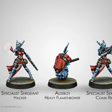 [Loong Way Miniatures] Corvus Belli Infinity 0627 заказ Сергеев 32 мм Металлические Миниатюрные