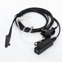 Tactical Covert Surveillance Kit Headset Microphone for Motorola Portable radio GP328 GP338 GP140 HT750 HT1250 GP360 GP340