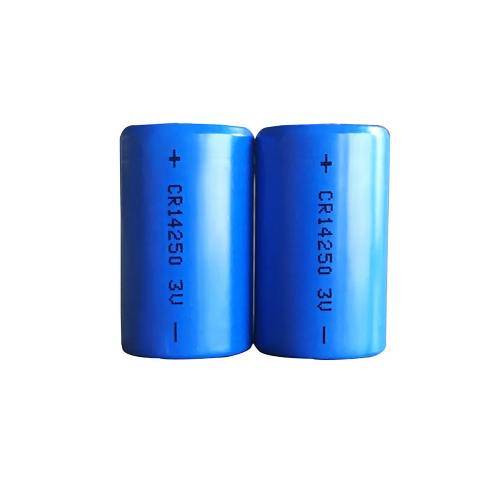 Free shipping 10pcs 3.7V CR14250 600mAh lithium battery camera