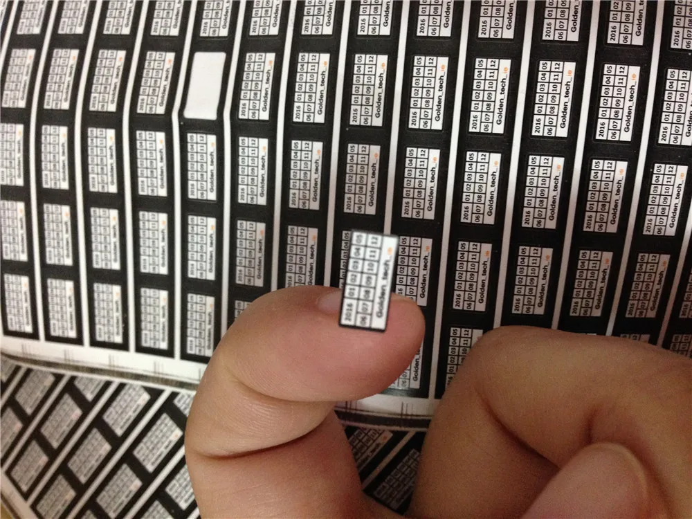 1000 шт. бумажные наклейки в виде яичницы 10 Х5 мм|label warranty|label labellabel pack |