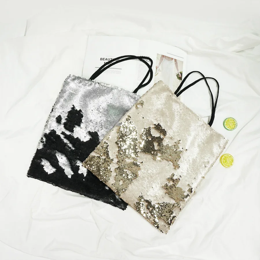 

Fashion Sequins Women Handbags Panelled Large Capacity Women's Shoulder Bags Ladies Pu Leather Hand Bags Woman Handbags Females